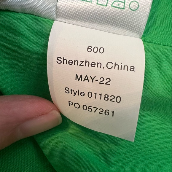 Lilly Pulitzer Women’s Celiana Sprout Green Dress Size 8 - Picture 8 of 9